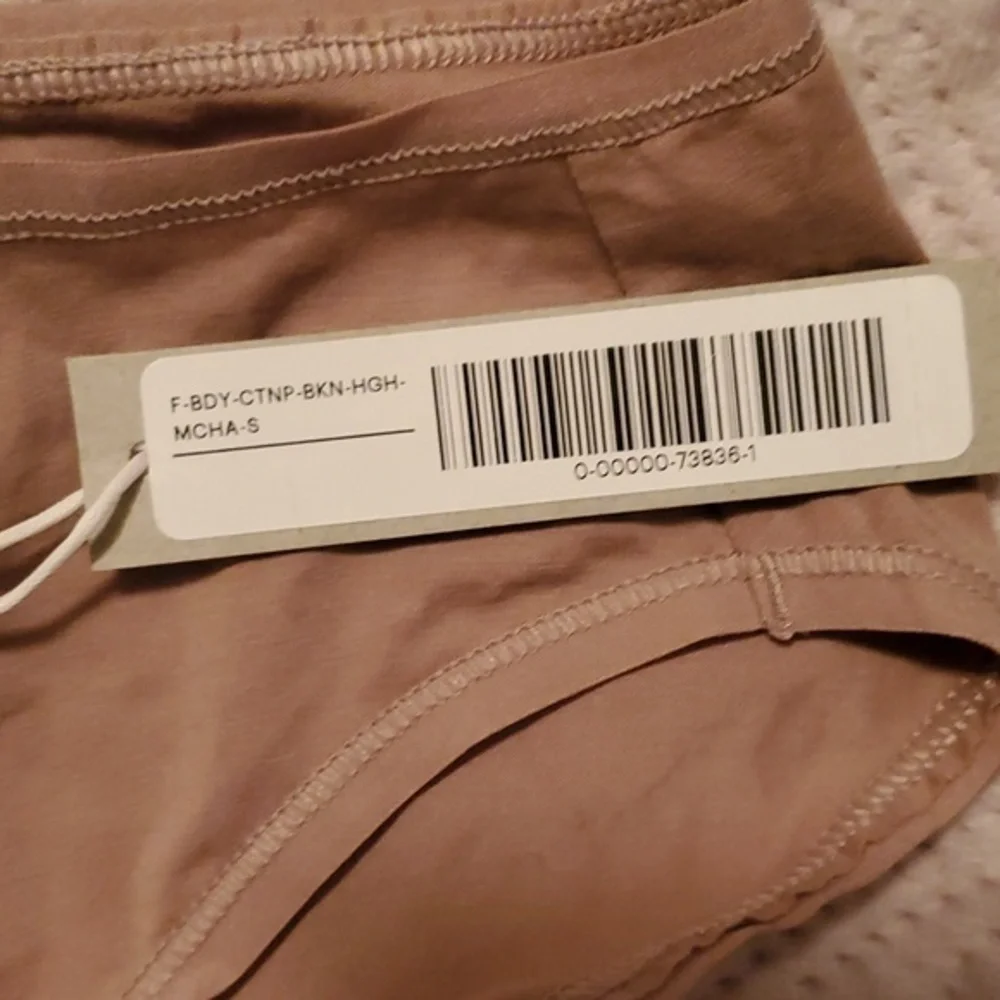 Everlane The Cotton Bikini High Waist Mocha‎ Panties Underwear Small NWT - Picture 4 of 4